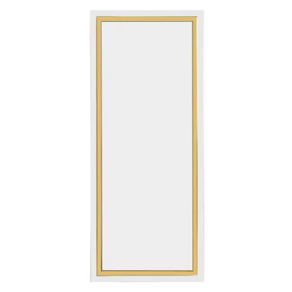 Дзеркало настінне прямокутне 50*120,  light gold
