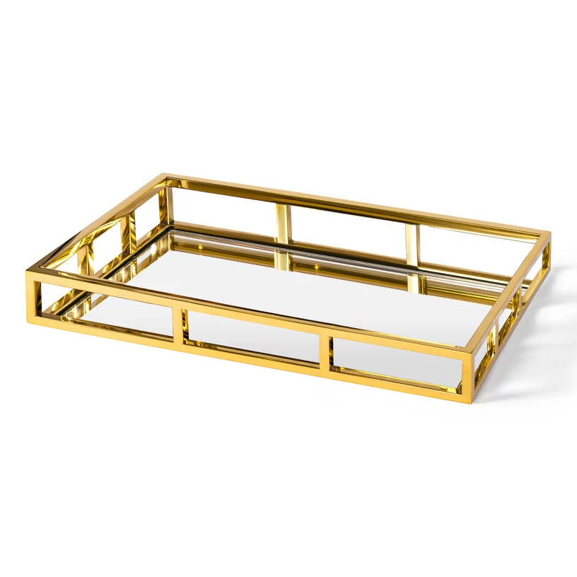 Піднос 43 x 26, Champagne gold