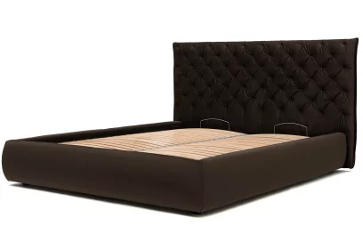 Ліжко 180*200 з підйомним механізмом, Cioccolato fondente velvet
