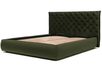 Ліжко 180*200 з підйомним механізмом, Malachite velvet