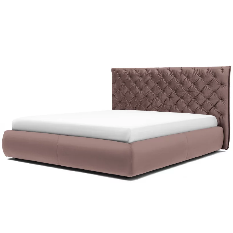 Ліжко 180*200, Rosa chiaro velvet