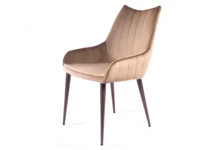 Стілець обідній , Beige velvet