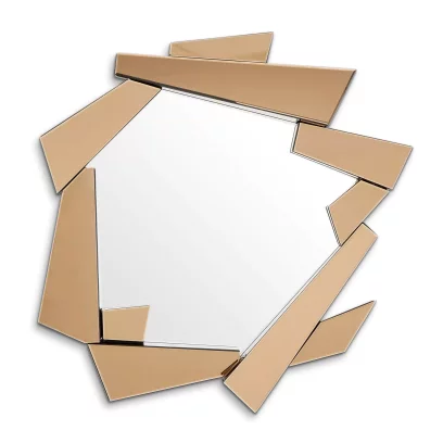 Дзеркало настінне , Amber mirror glass