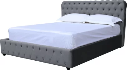 Ліжко 180*200 з підйомним механізмом, Dark grey velvet