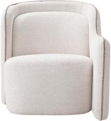 Крісло з правим підлокітником , Lyssa off-white