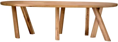 Стіл обідній 260 см, 12-місний, Oak wood