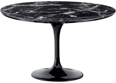 Стіл обідній 170 см, Black faux marble