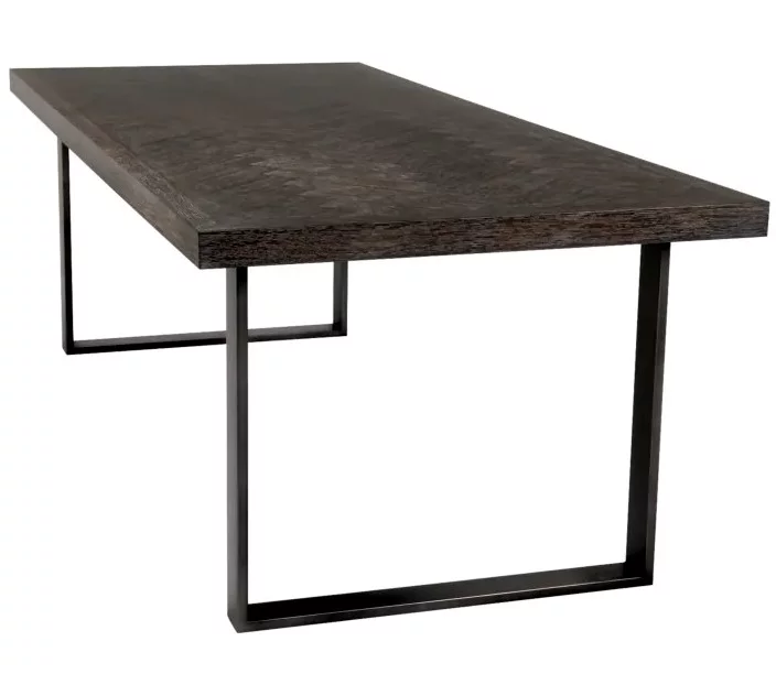 Стіл обідній 230 см, 10-місний, Charcoal grey oak veneer