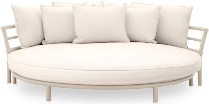 Вуличний диван Ø 210 см, 2-місний, Lewis off-white/grey