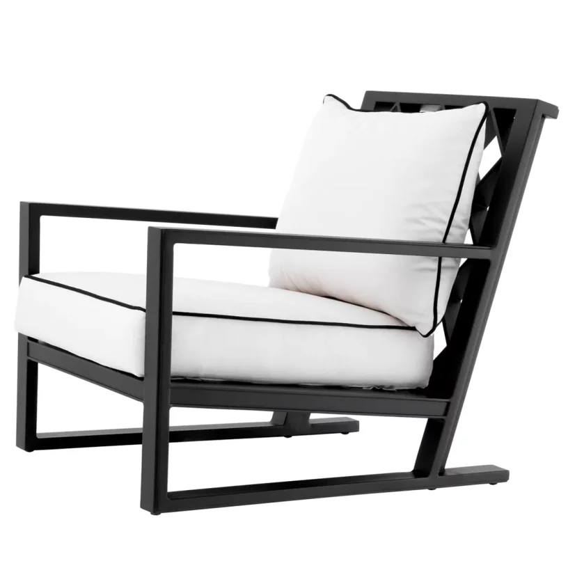 Вуличне крісло , Sunbrella canvas | black finish