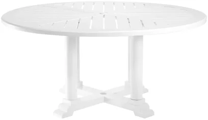Вуличний обідній стіл 160 cm, White