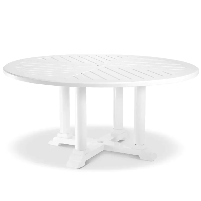 Вуличний обідній стіл 160 cm, White