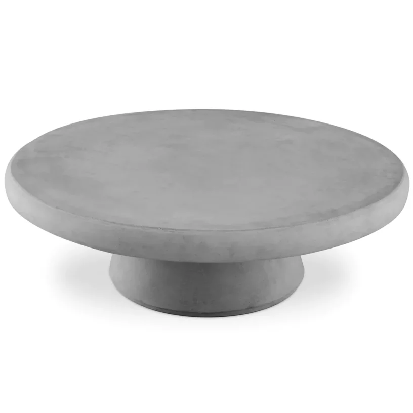 Вуличний журнальний столик 100 cm, Smooth grey