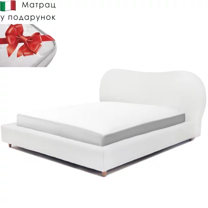 Комплект ліжко та італійській матрас 160*200, Pearl boucle