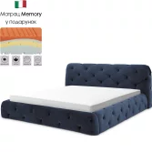 Комплект ліжко та матрац ergo memory, Deep ocean 180*200 з підйомним механізмом