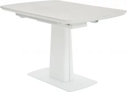 Стіл обідній розкладний 6-8 місць 120 см, Platinum ceramic made in italy