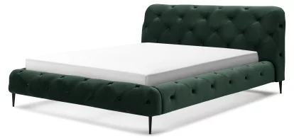 Ліжко 160*200, Verde mare velvet