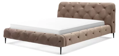 Ліжко 160*200, Cappucino velvet