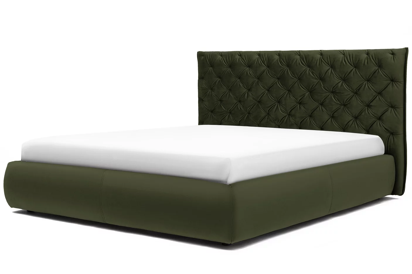 Ліжко 160*200 з підйомним механізмом, Malachite velvet
