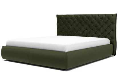 Ліжко 160*200 з підйомним механізмом, Malachite velvet